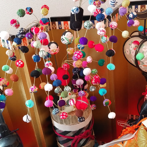 桃の節句♪ポンポン玉飾り棒2本セットひな祭りおひなさま雛人形 桃の節句♪ポンポン玉飾り棒2本セットひな祭りおひなさま雛人形
