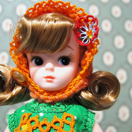 数々の賞を受賞 レトロリカちゃん（復刻版初代リカちゃん)用 アウト お洋服 キャラクターグッズ