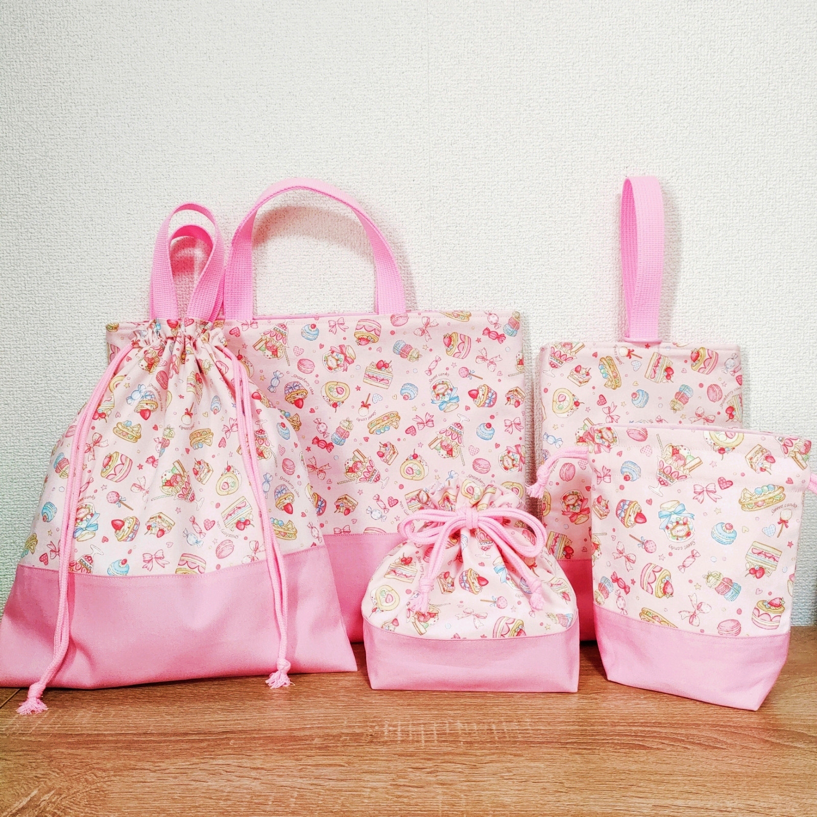 入園セット　入学セット　6点セット　スイーツ　ハンドメイド