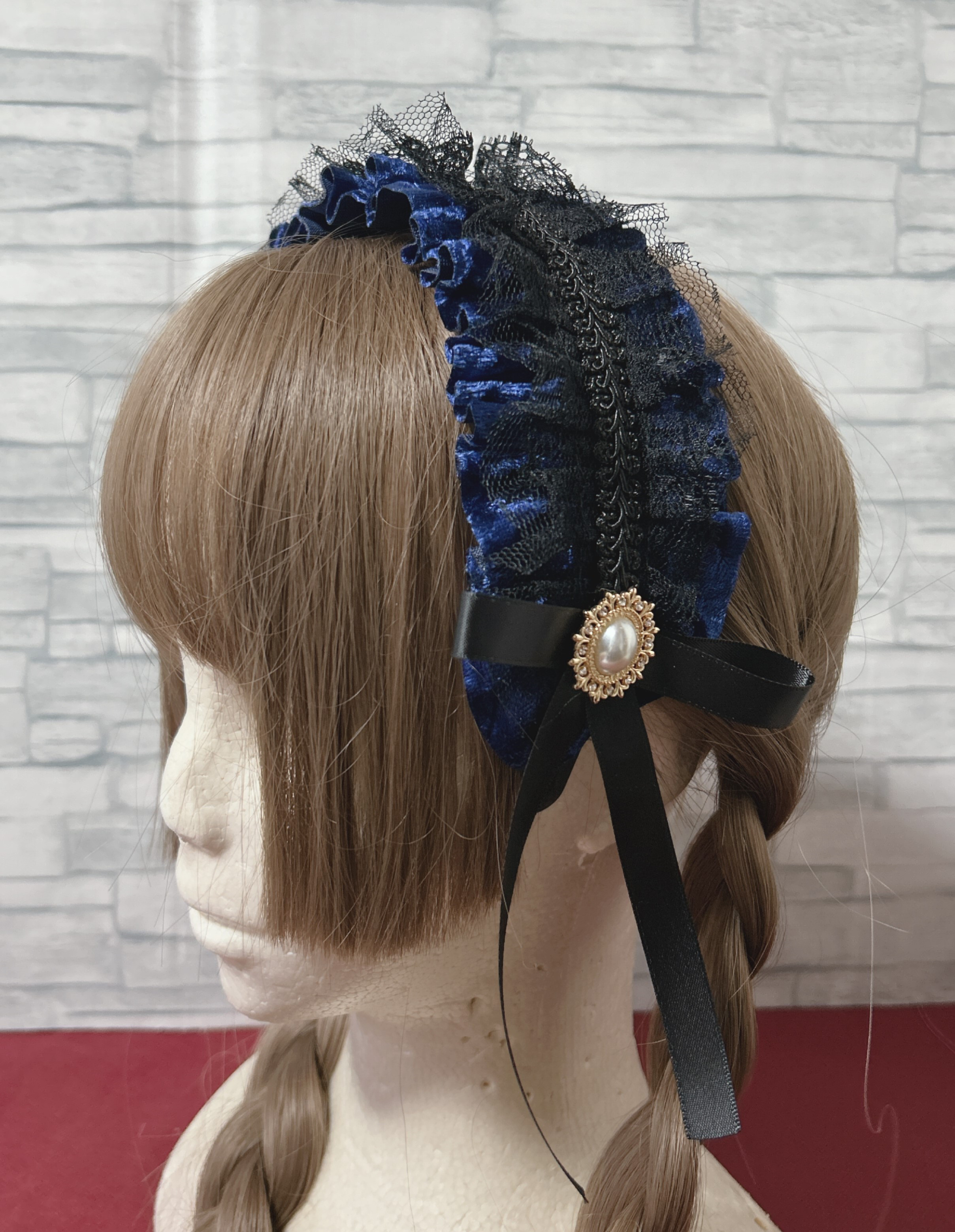 mon petit loulou ドールカチューシャ　ゴスロリ　クラロリ mon petit loulou ドールカチューシャ ゴスロリ クラロリ レディース