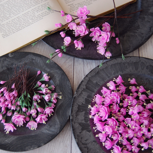 ◇粘土のお花◇ 桃 M1138 アートフラワー Old-Fantasy 通販