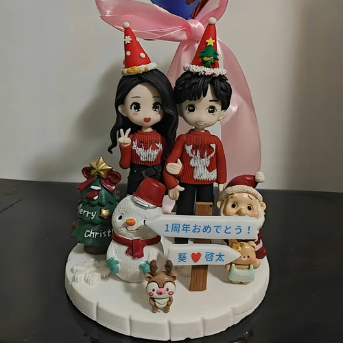 ハンドメイド】粘土フィギュア製作 写真で作れますよ！誕生日