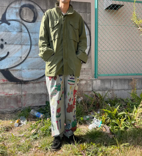 古着 ヴィンテージ vintage パンツ チノパン リメイク リメイクパンツ