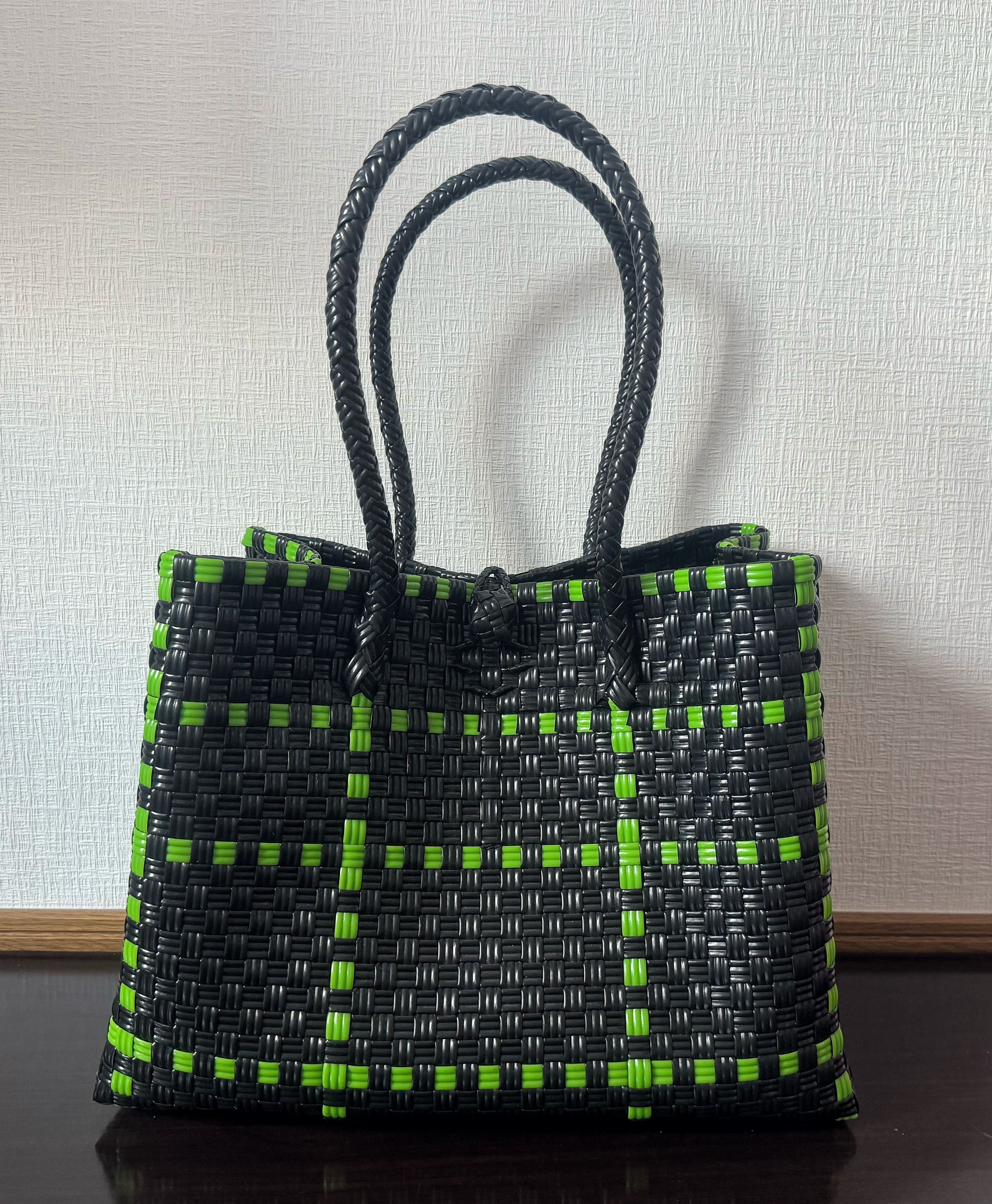 プラカゴ　パサールバッグ　トートバッグ　マルシェバッグ　メルカドバッグ　Lサイズ