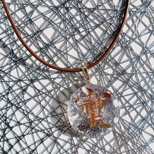 そしじ』水晶☆オルゴナイトネックレス✨波動入り✨ ネックレス