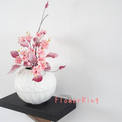 売切【パンフラワー/パン粘土】大人な秋の彩り～コスモス