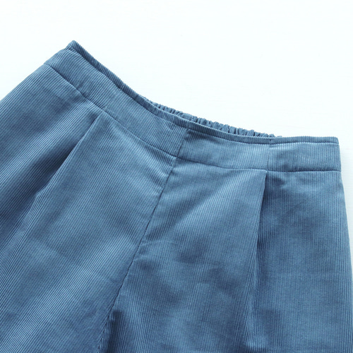 在庫限り＊特別価格》総丈84cm ゆったりカーブライン コーデュロイ