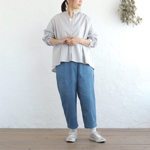 在庫限り＊特別価格》総丈84cm ゆったりカーブライン コーデュロイ