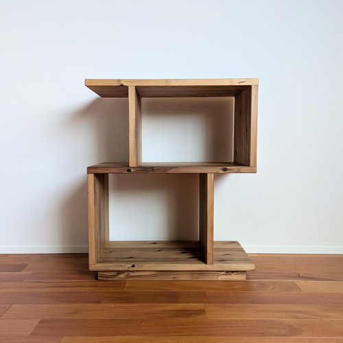 skip shelf】サイズオーダー可能 収納棚/本棚/レコード/ディスプレイ