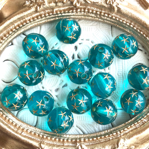 ぶーりん　アンティークビーズ BLAZE アンティーク ビーズ ミックス 17個セット ハンドメイド