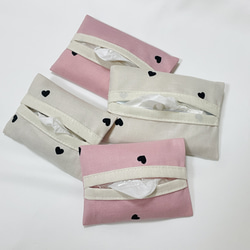 ☆送料無料☆シンプル✱上品可愛い♡韓国調プチハート♡ポケット