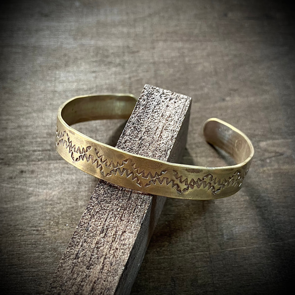 独特の上品 真鍮 ブラス ブレスレット バングル #インディアンジュエリー アクセサリー