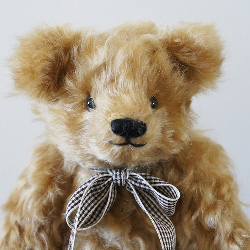 チャーリー 様　❤️ブルー×ホワイトのアンティークベア❤️テディベア シュタイフ テディベア ウィリアムアンドヘンリーブラザーズ