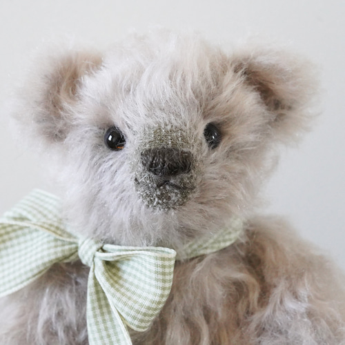 ふんわりん様お取り置き中 テディベア ハンドメイド ai bear 14.5㎝ ふんわりん様お取り置き中 テディベア ハンドメイド ai bear