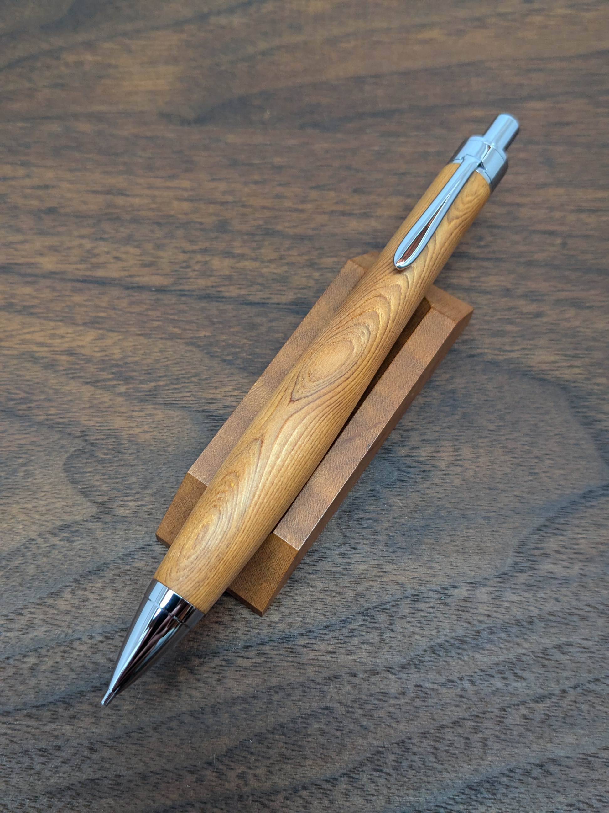 新作】屋久杉 シャープペンシル No.59 ペン・筆記用具 工房