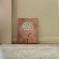 キャンバスアート　原画　「紫陽花」 4枚目の画像