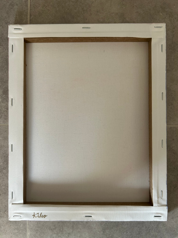 キャンバスアート　原画　「紫陽花」 7枚目の画像