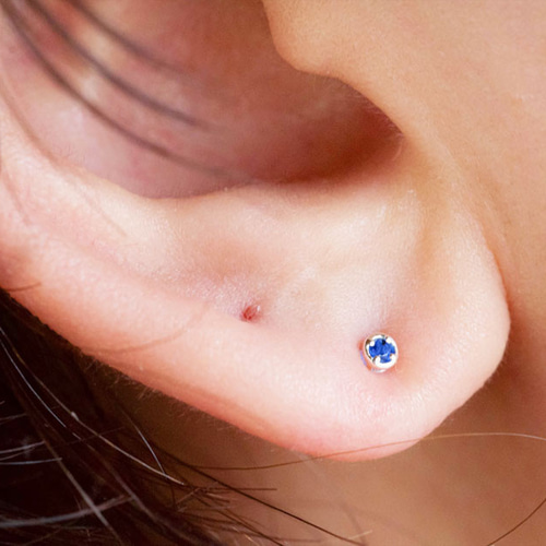 アウイナイト ピアス メンズ 片耳用 レディース 希少石 レアストーン