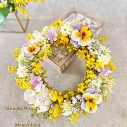 ミモザ リース のおすすめ人気通販｜Creema(クリーマ) 国内最大の