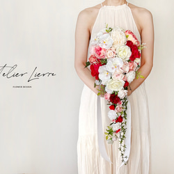 ユイ様【オーダーメイド】ウェディングブーケ&ブトニアセット ブーケ