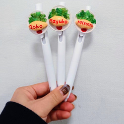 お名前オーダー☆オムライスボールペン【世界に一つだけのミニチュア