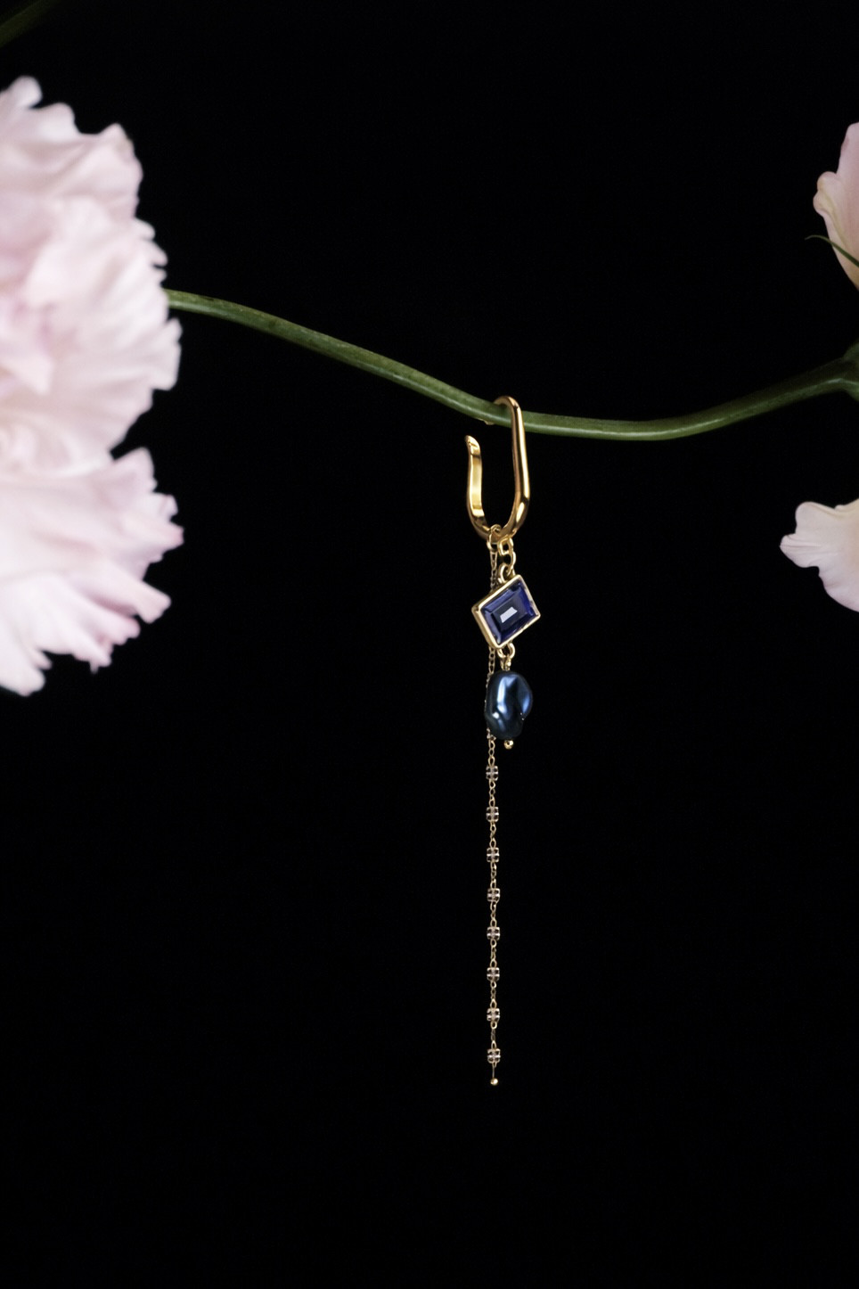 ///   MUSOU   ///    ブライダル　ケシパール　バロックパール　パールイヤーカフ