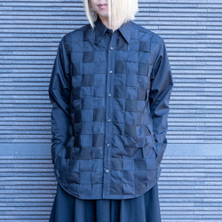 編み込みデザインシャツ 17枚目の画像