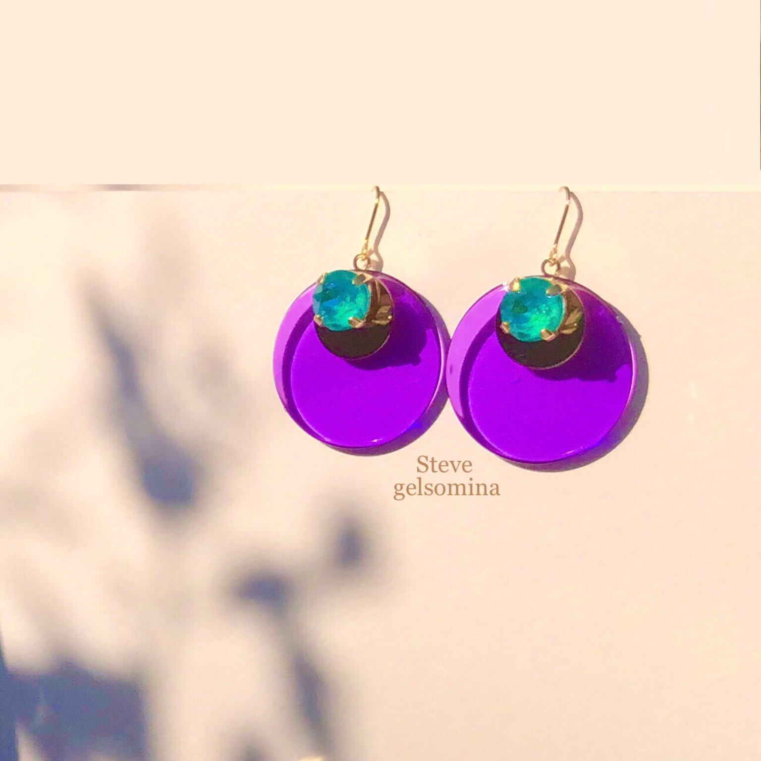 ★La SAPE | African Parisien Elegance | Steve ★14kgfピアス 両耳