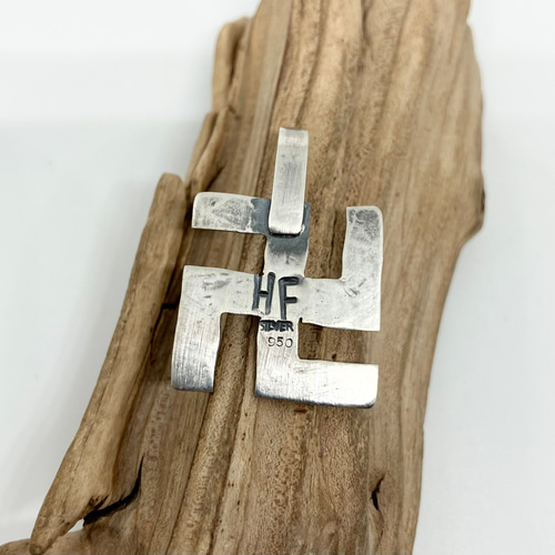 スワティカ シルバー ネックレス ペンダント #インディアンジュエリー