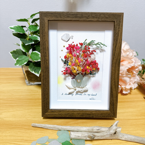 再販不可♡シーグラスアート♡夏色ふぉれすと♡ヒーリングアート♡レアシーグラス 再販不可♡シーグラスアート♡夏色ふぉれすと♡ヒーリングアート