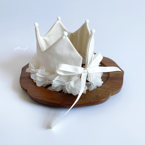 花かんむり　花冠　ハーフバースデー　誕生日　結婚式　ベビークラウン　髪飾り フラワークラウン ベビークラウン 花かんむり 1歳誕生日 ﾊｰﾌ