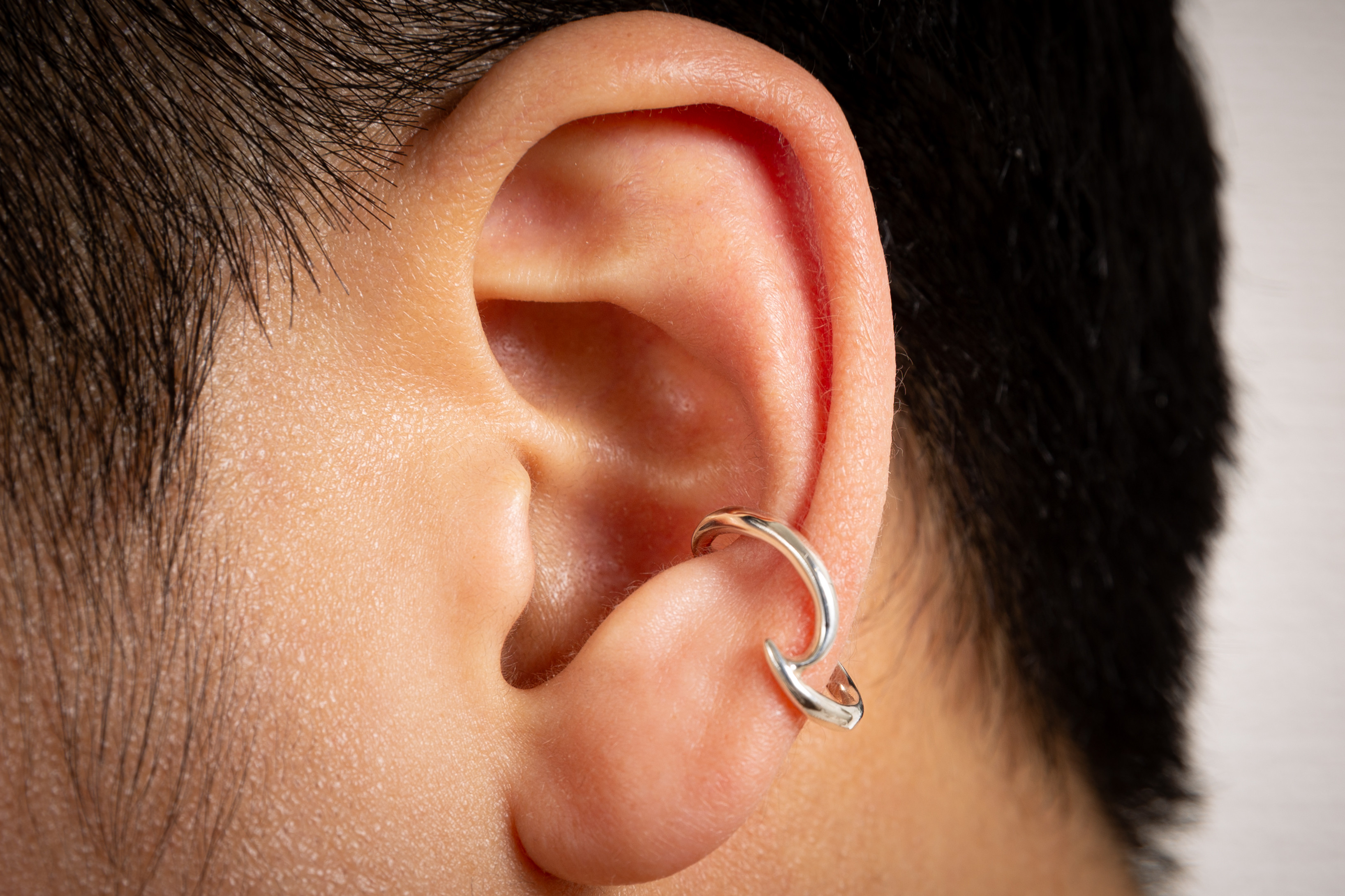 シルバー イヤーカフ 1P/左耳用 メンズ ユニセックス