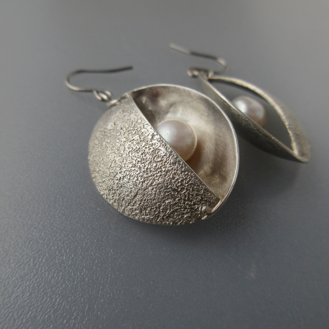 淡水パールのシルバーピアス