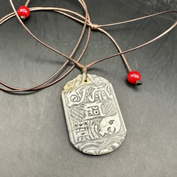 極上美品　金工金具護符根付／山岳信仰 極上美品 金工金具護符根付／山岳信仰