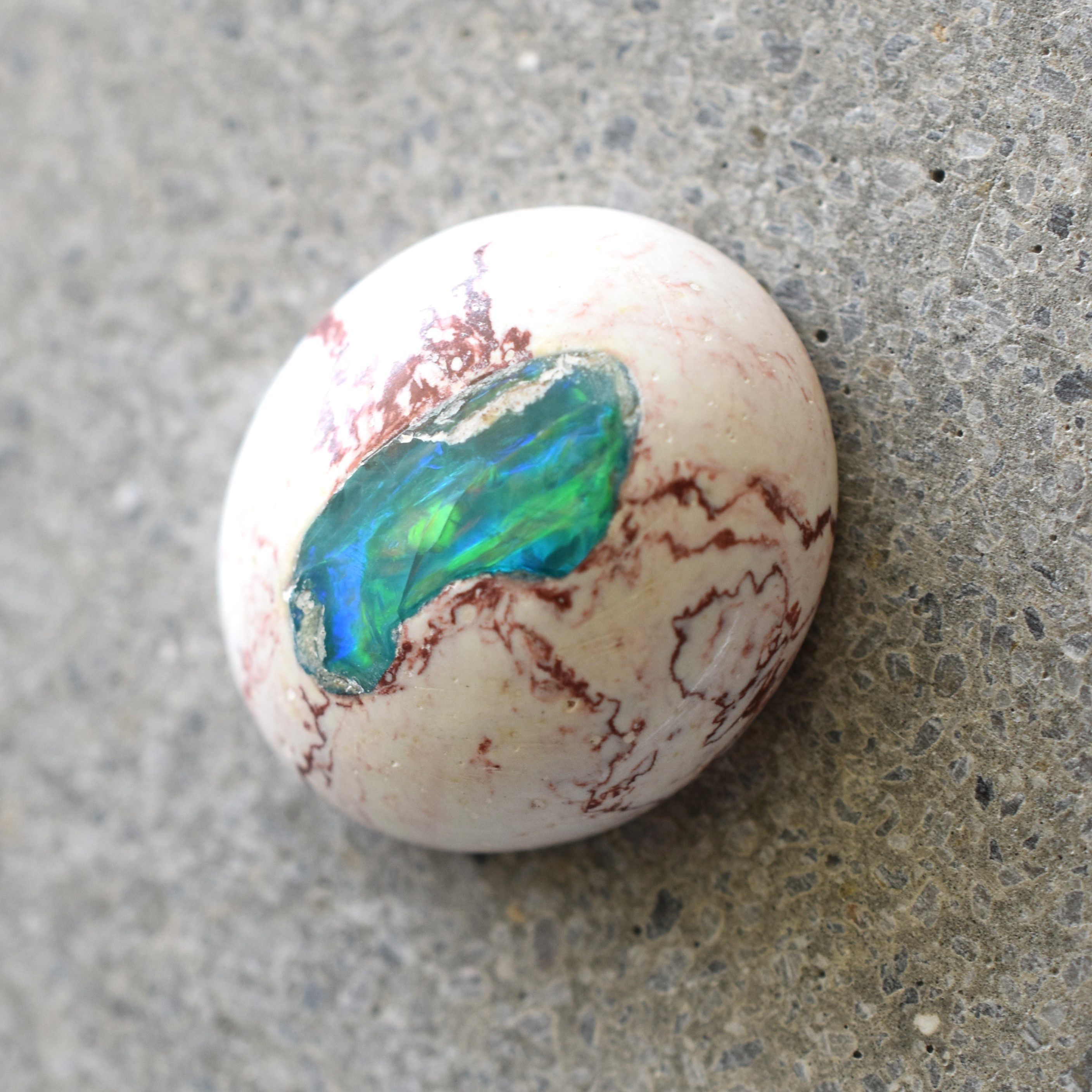 【1点もの・No.①】メキシコ産　カンテラオパール(ファイヤーオパール）