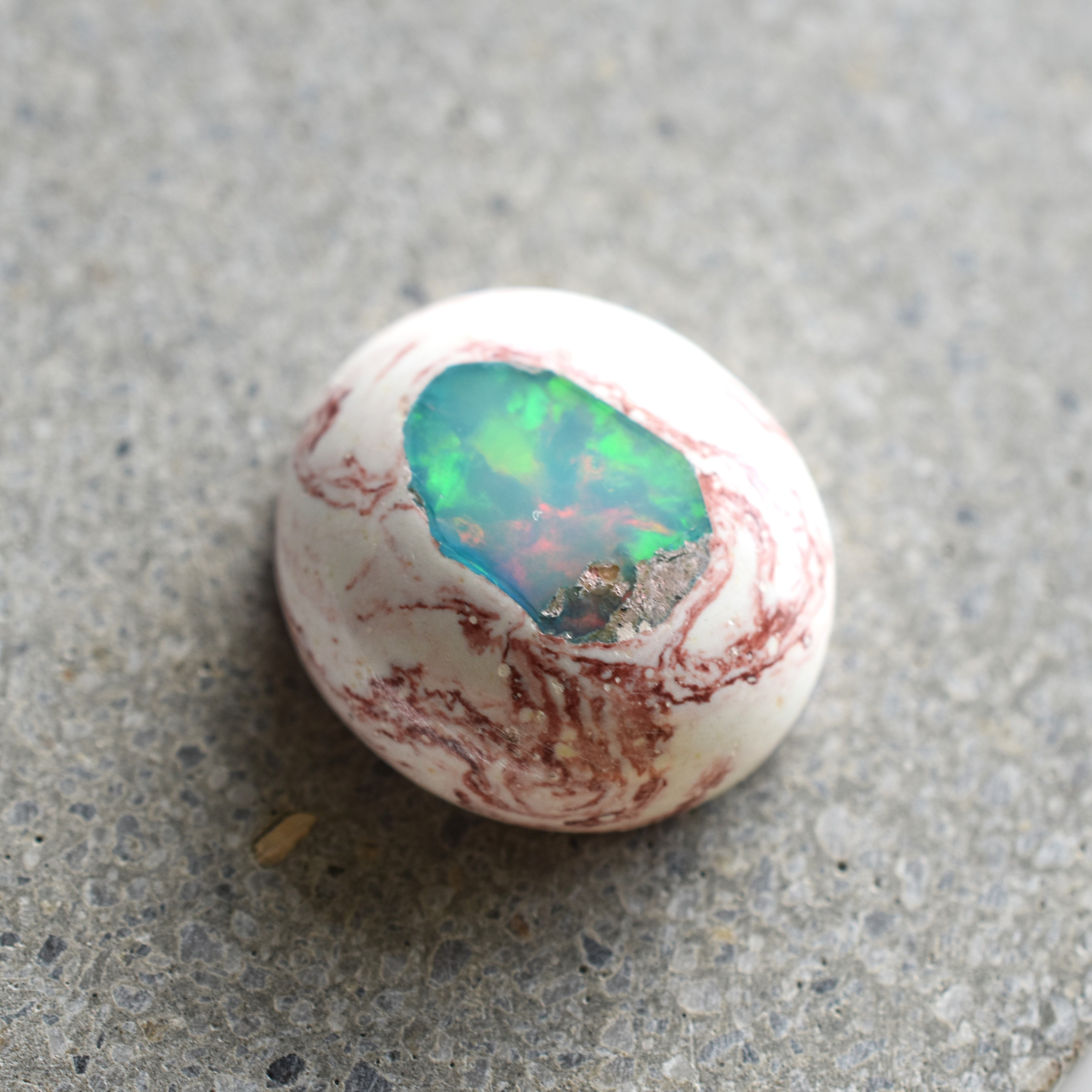 【1点もの・No.⑥】メキシコ産　カンテラオパール(ファイヤーオパール） 20,440円