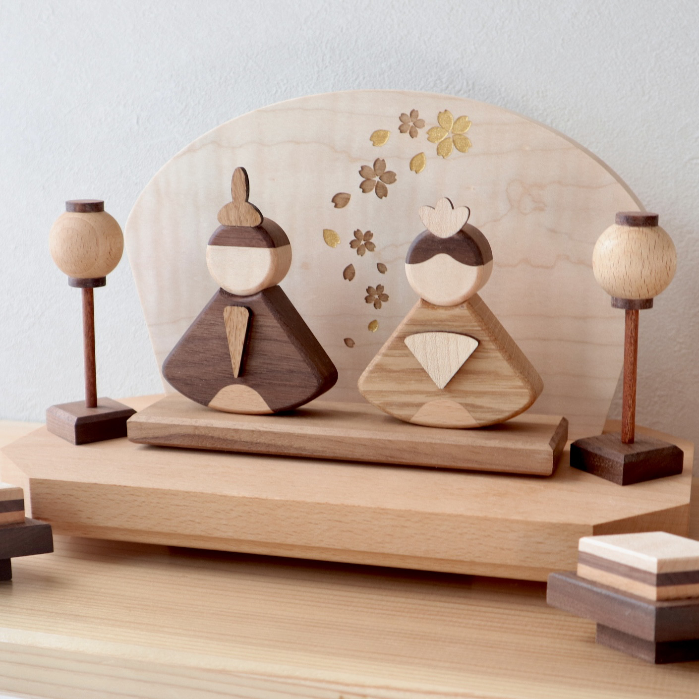 ゆらゆら 1段 ひな人形