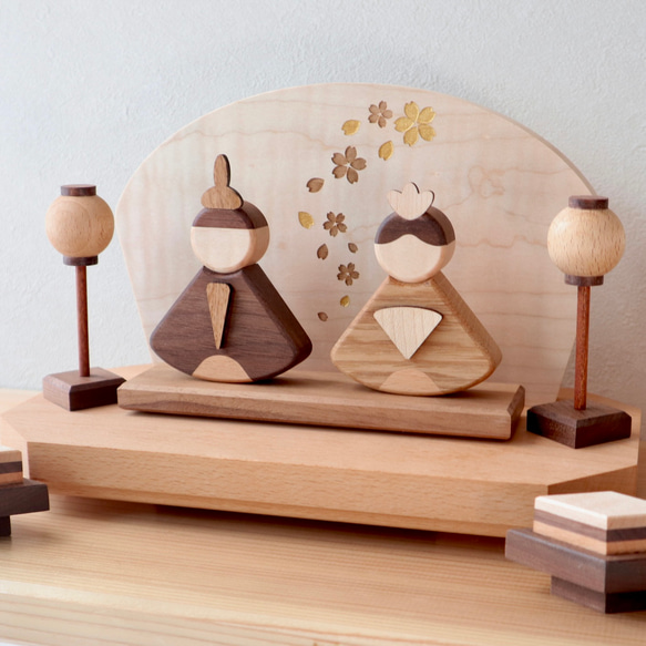 2026年度 予約受付中】木製ひな人形 その他置物 モコヤクラフト 通販