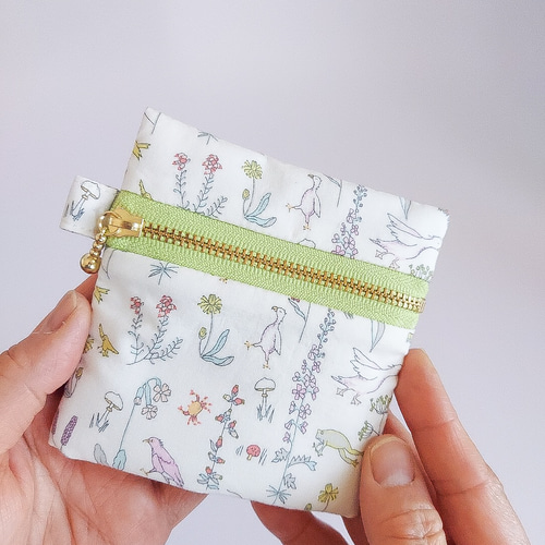 保冷剤入れ☆熱中症対策☆ちっちゃな保温保冷ポーチ☆リバティ