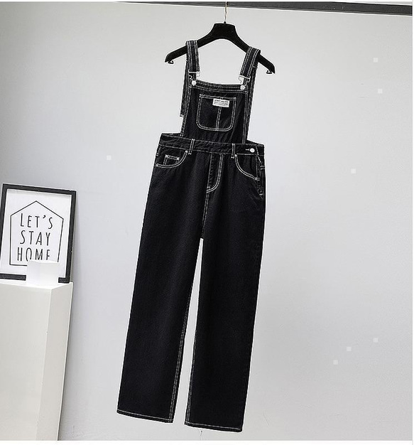 大きいサイズ レディース オーバーオール サロペット デニム 新品 