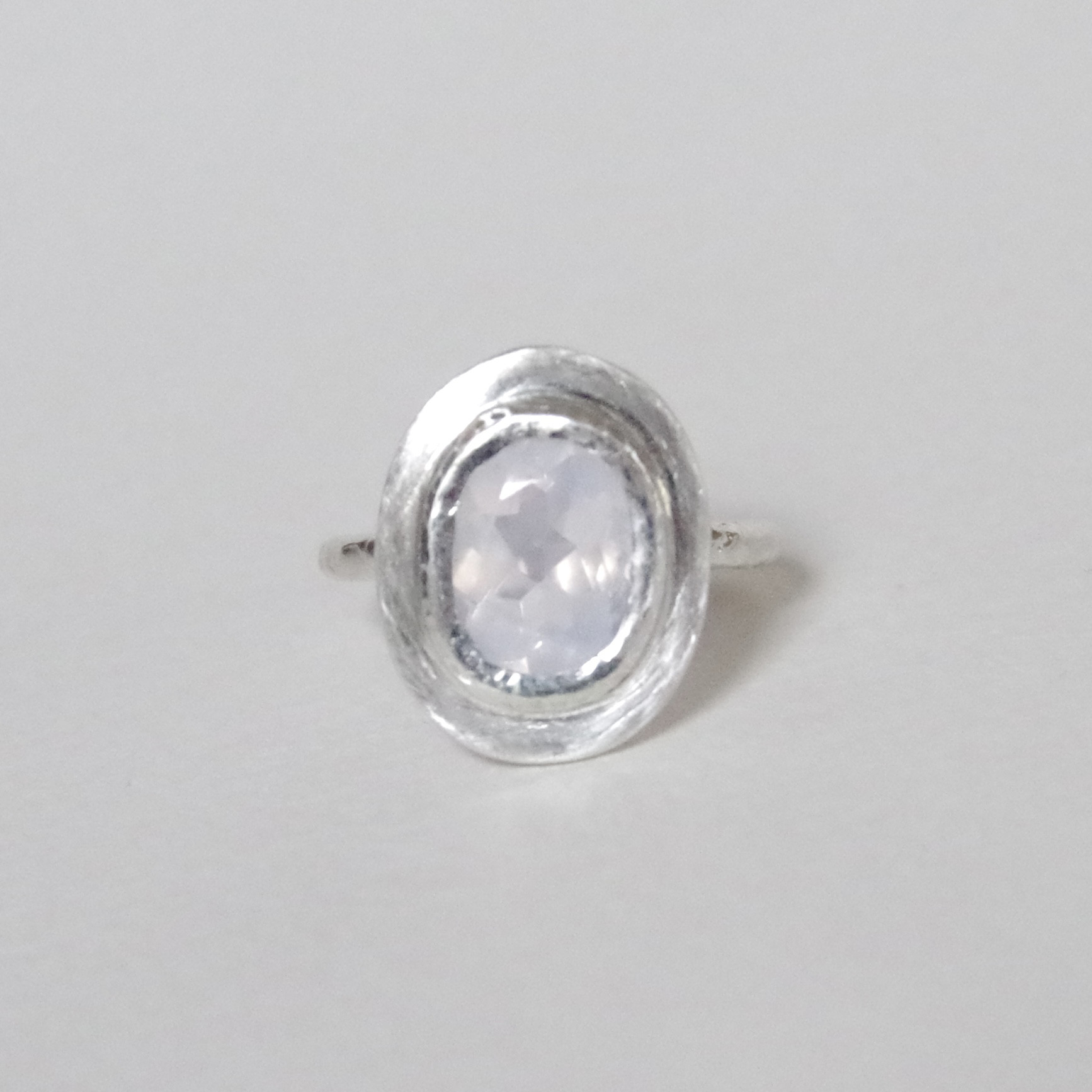SV lavender quartz Ring #14