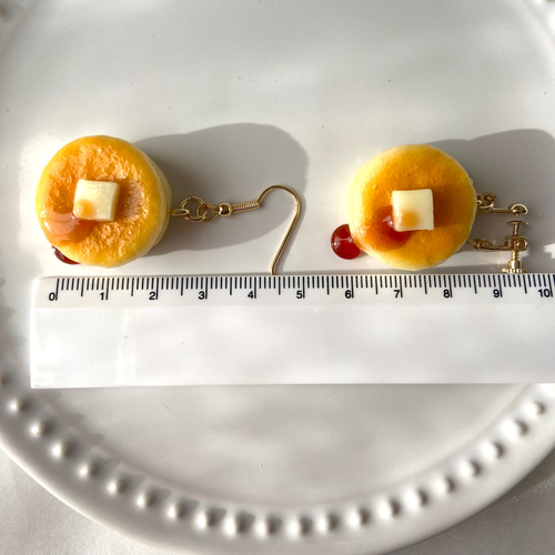 ホットケーキ♡ ピアスorイヤリング 食品サンプル スイーツ