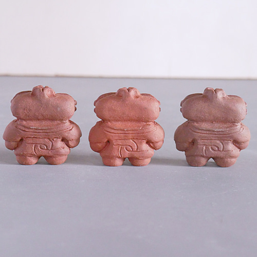 遮光器土偶 ※受注制作 その他置物 陶芸作家 悦 -etsu- 通販