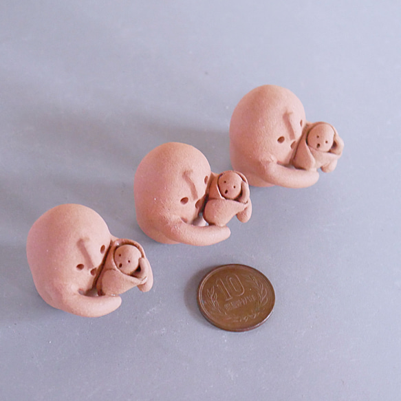 ハニワ（子持ち０歳児） ※受注制作 5枚目の画像