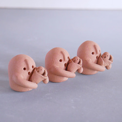 ハニワ（子持ち０歳児） ※受注制作 4枚目の画像
