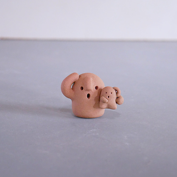 ハニワ（子持ち２歳児） ※受注制作 1枚目の画像