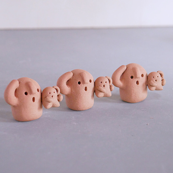 ハニワ（子持ち２歳児） ※受注制作 2枚目の画像
