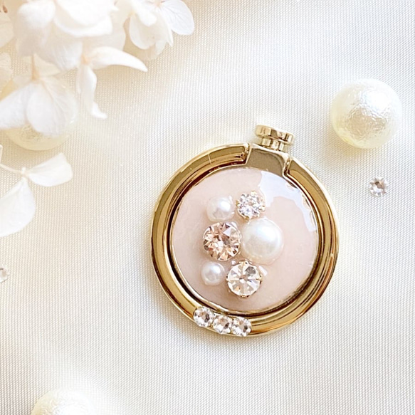 スマホリング土台　ハンドメイド　スマホリング 5枚目の画像