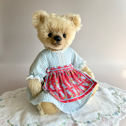 テディベアのお洋服【Mサイズ】 ハンドステッチのテーラード テディベアのお洋服【Mサイズ】 ハンドステッチのテーラード