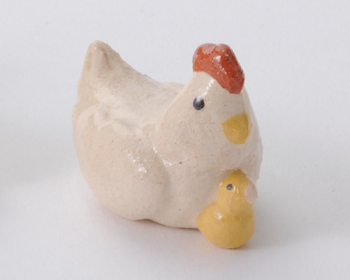 干支 〚酉〛お箸置き 楽入窯製 手描き 酉年 鶏 ニワトリ ひよこ 縁起物